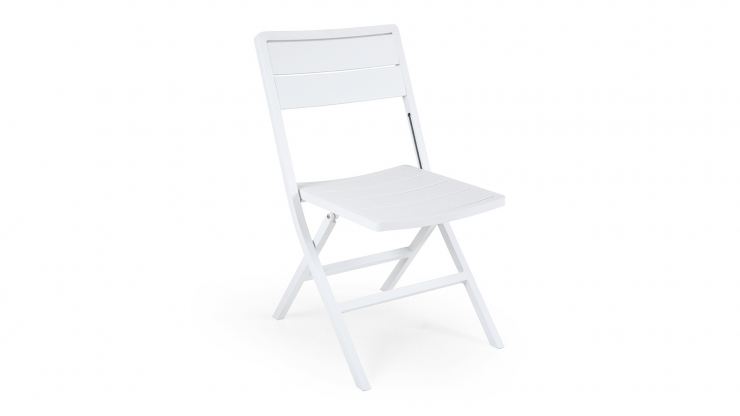 Wilkie matstol fällbar vit