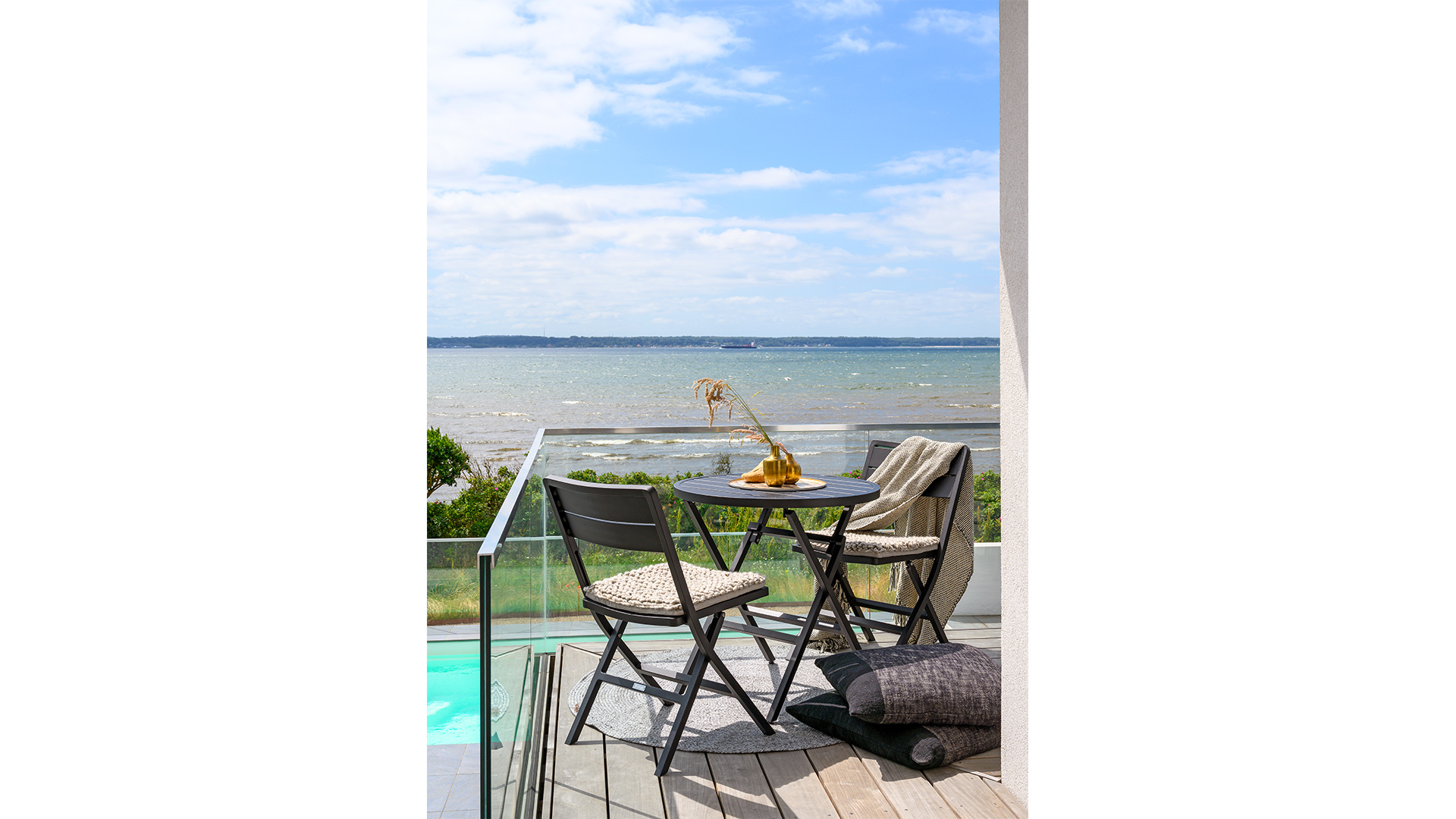 Wilkie matstol fällbar svart