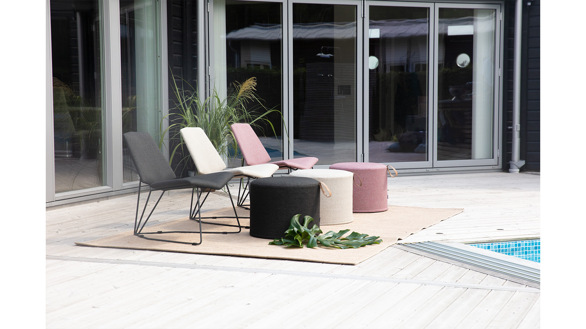 Kotte pall svart 80cm