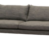 Alizee soffa 3-sits tyg Rustica Ardesia/svarta ben