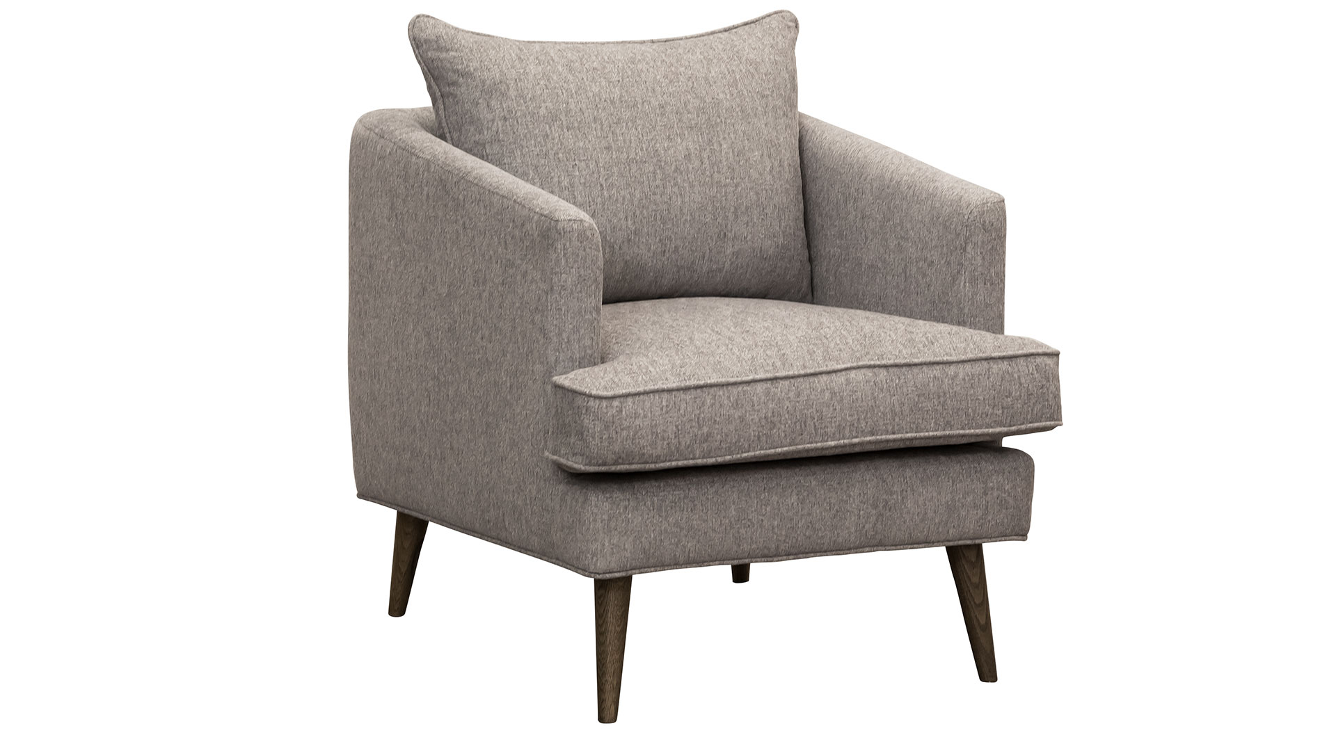 Jade fåtölj Pietro oyster grey/rökt ek