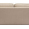 Oxford soffa svängd 2-sits 2/2 Olivia beige/oljad ek/brass