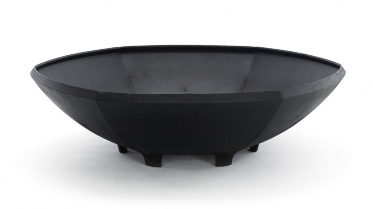 Vid blom växtkärl svart