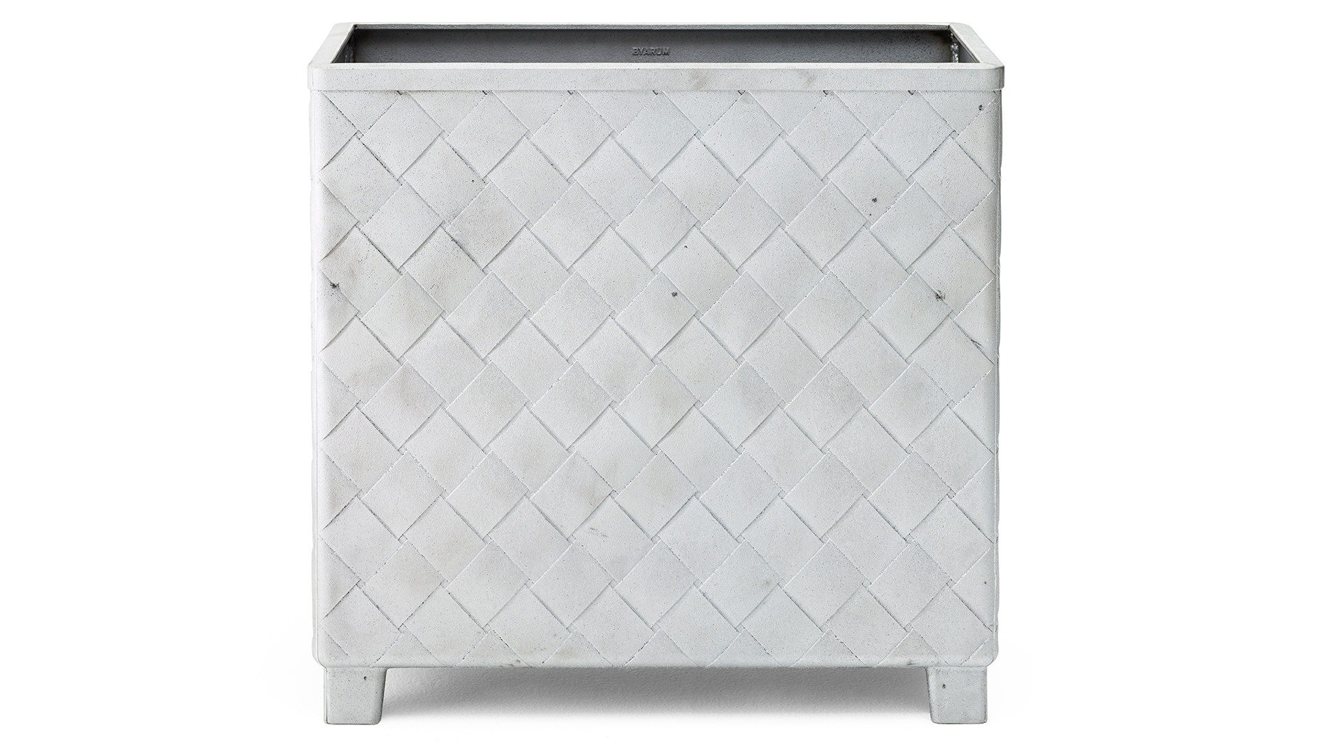 Näver växtkärl natur- rå aluminium no.2