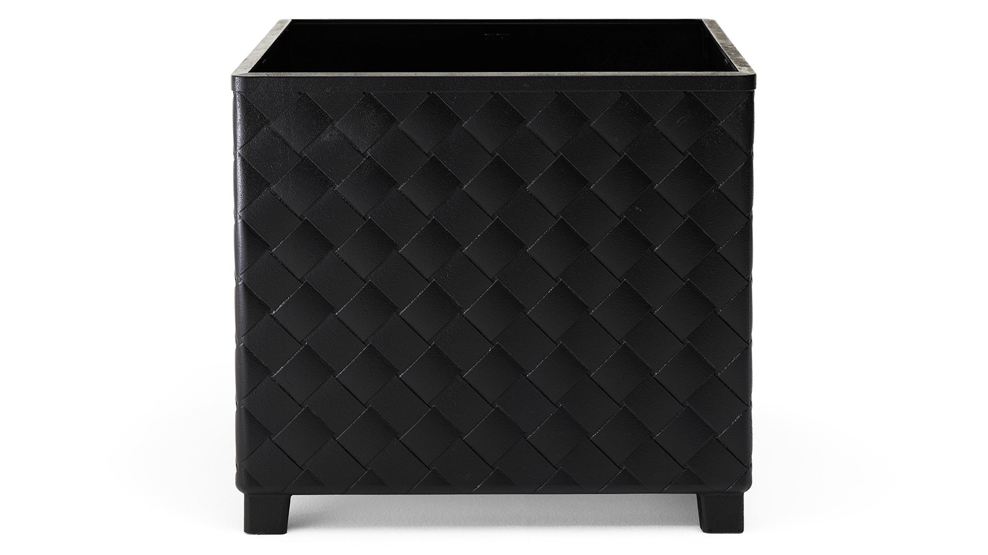 Näver växtkärl svart no.3