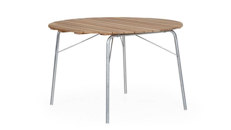 56:an runt matbord teak