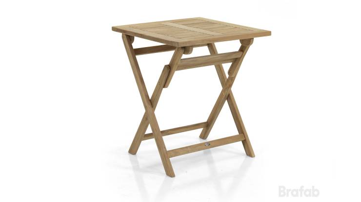 Turin cafébord teak 70x70cm