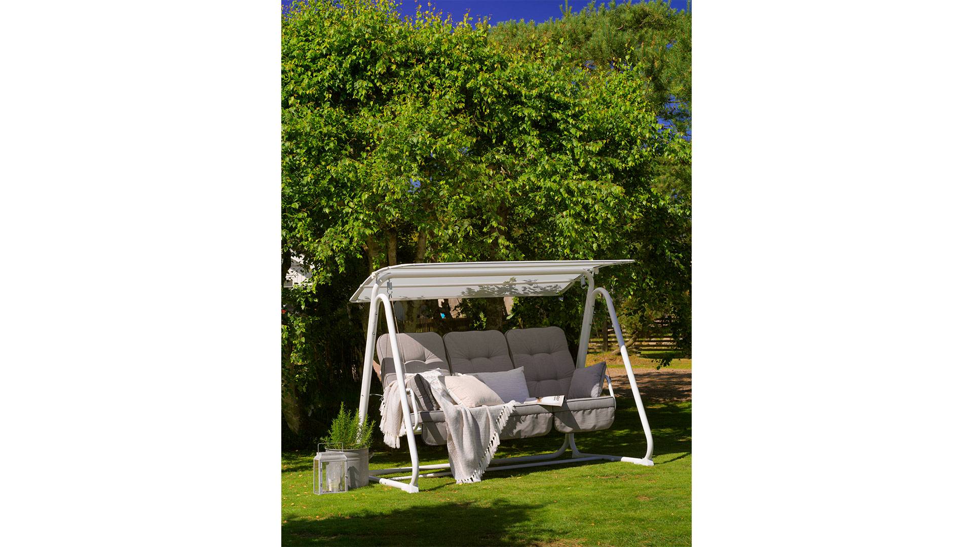 Metz Hammock inkl. tak vit