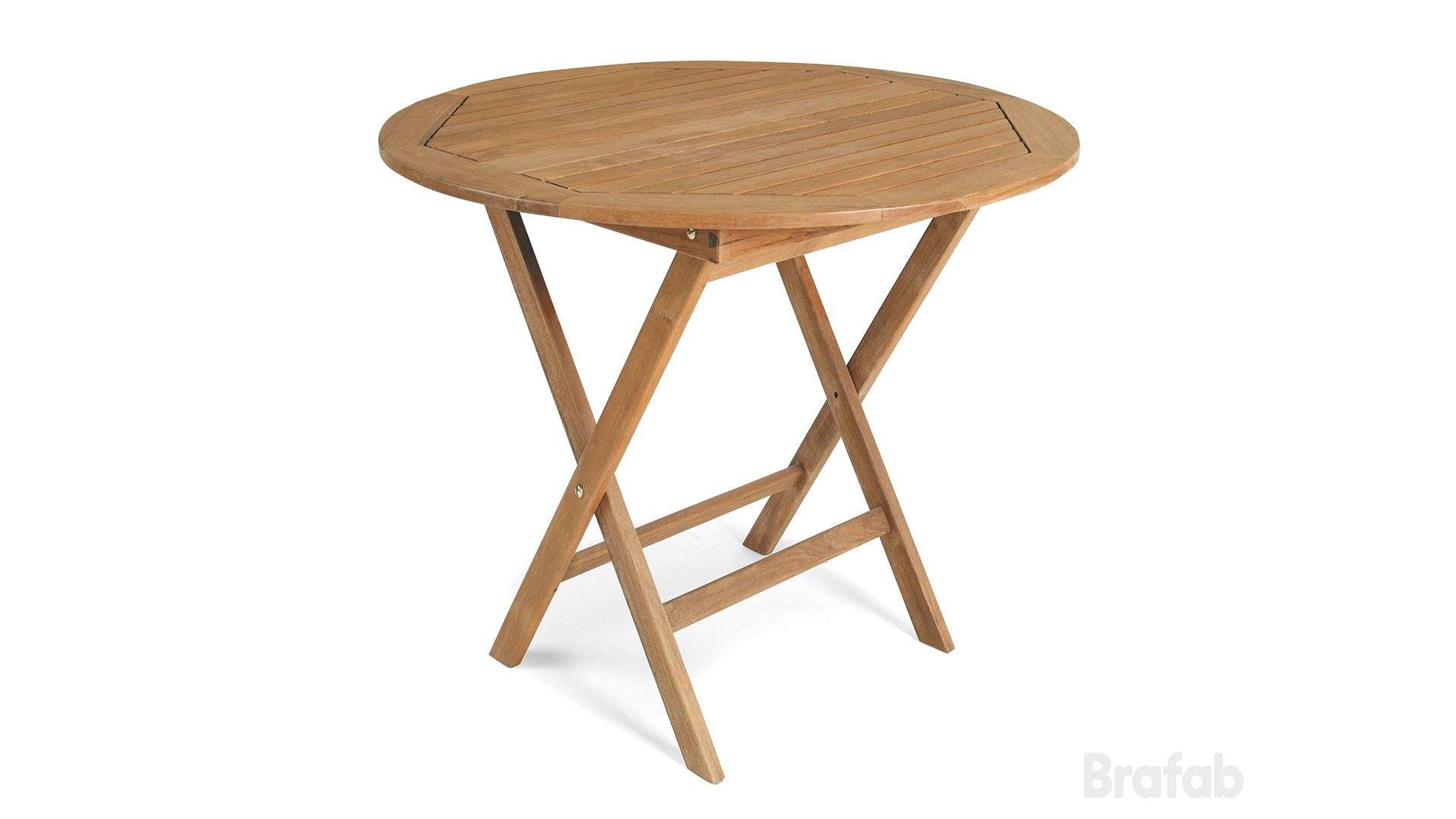 Turin runt matbord teak 100cm