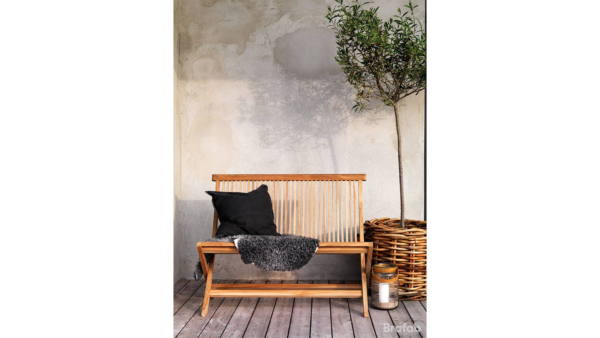 Turin soffa fällbar teak