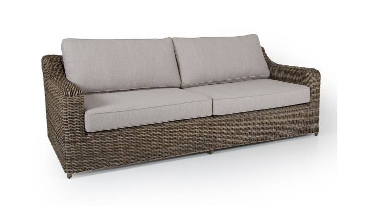 Glendon 3-sits soffa natur