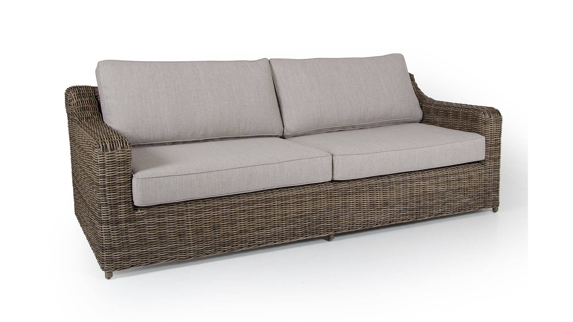 Glendon 3-sits soffa natur