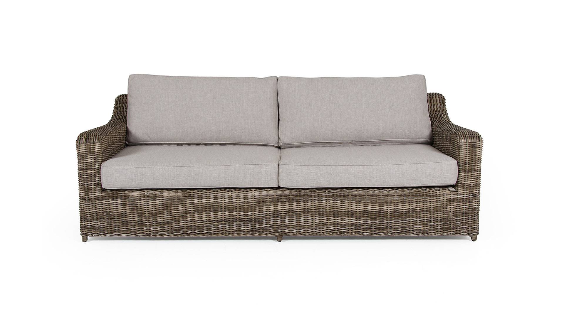 Glendon 3-sits soffa natur