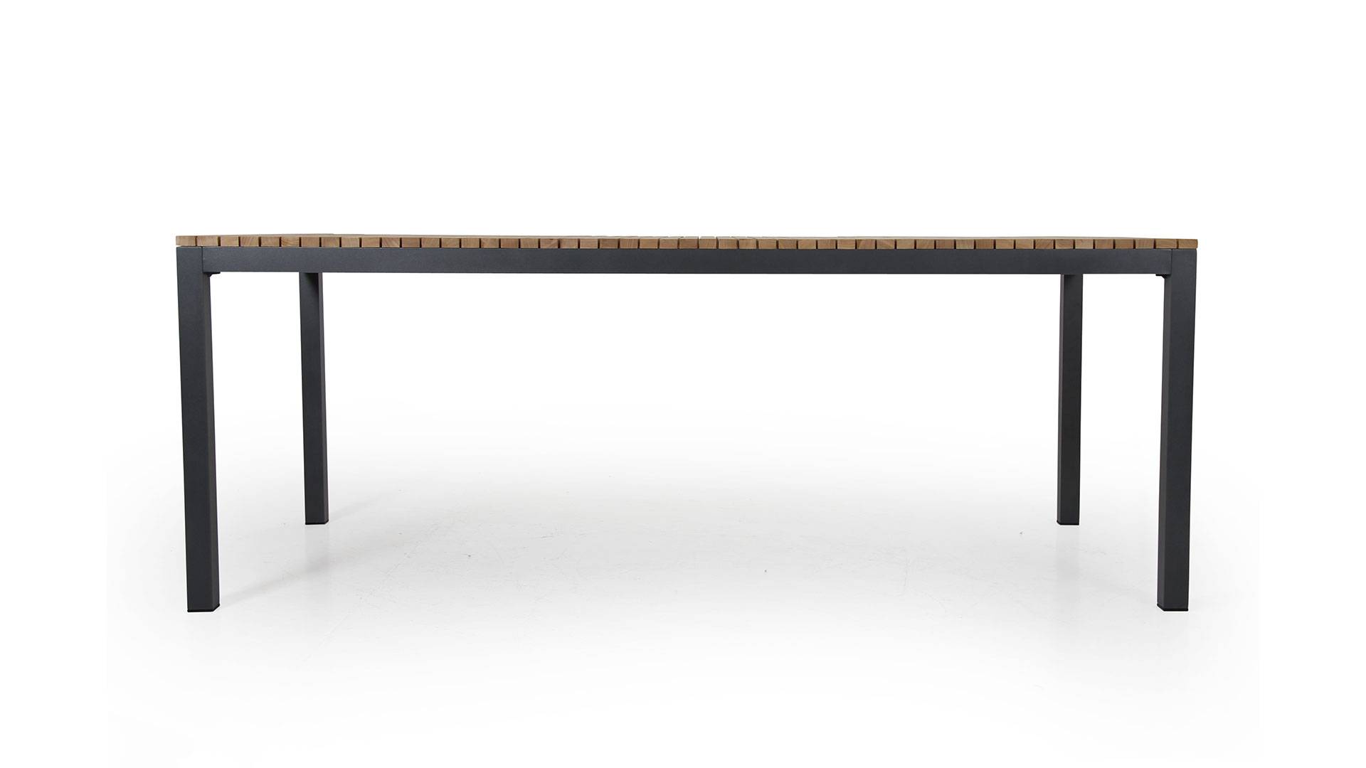 Zalongo matbord teak/antracit