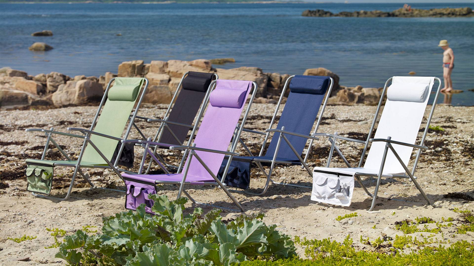 Colorado strandstol svart
