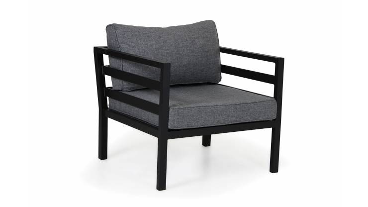 Weldon fåtölj svart