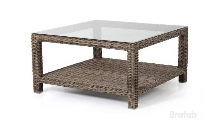 Ninja fyrkantigt soffbord rustik