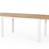 Lyon matbord vit/teak 194cm