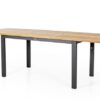 Lyon matbord svart/teak 194cm