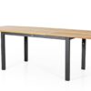 Lyon matbord svart/teak 194cm