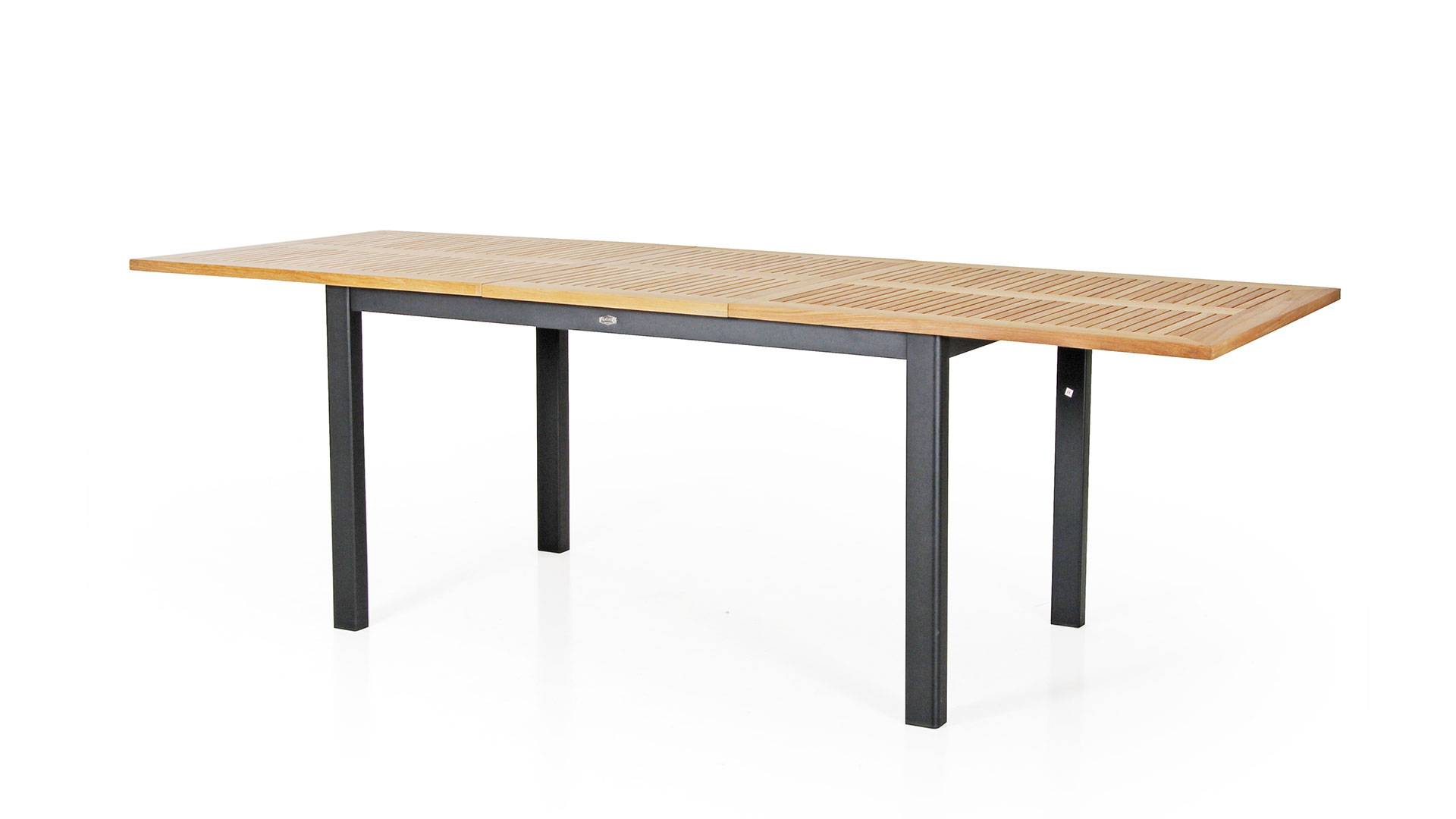 Lyon matbord svart/teak 194cm