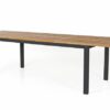 Lyon matbord svart/teak 224cm