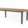 Lyon matbord svart/teak 224cm