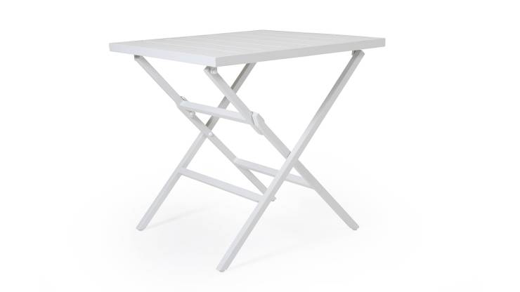 Wilkie cafébord vit 72x72cm