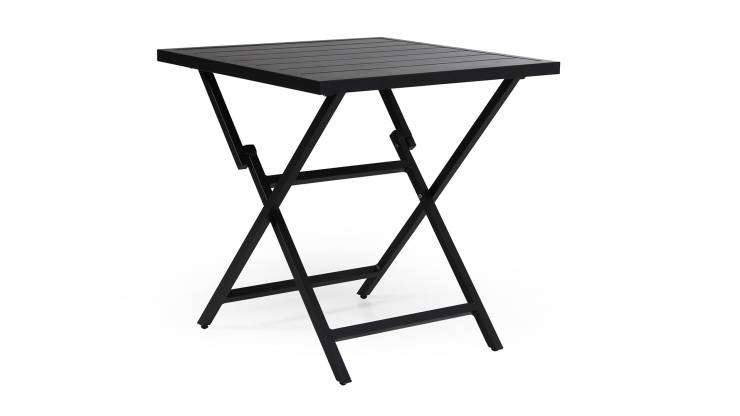 Wilkie cafébord svart 72x72cm