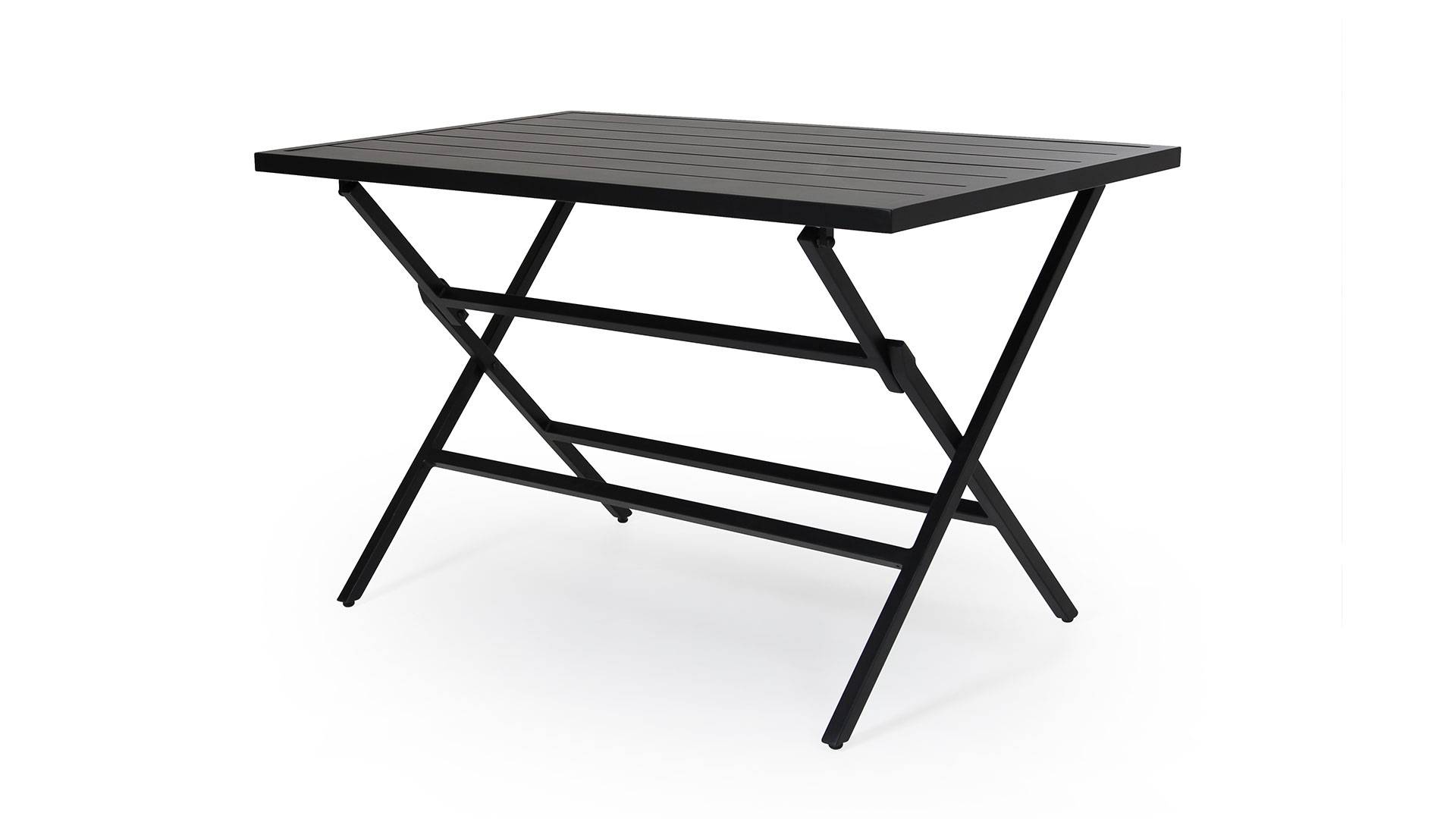 Wilkie cafébord svart 120x72cm