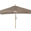 Como parasoll taupe 300x300 cm