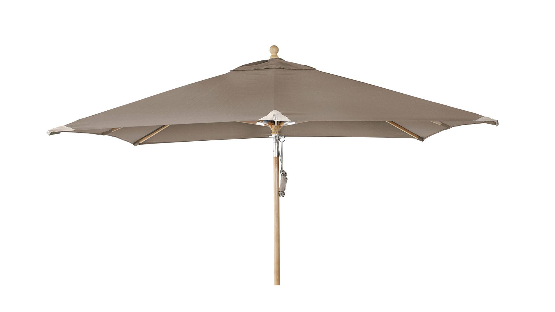 Como parasoll taupe 300x300 cm