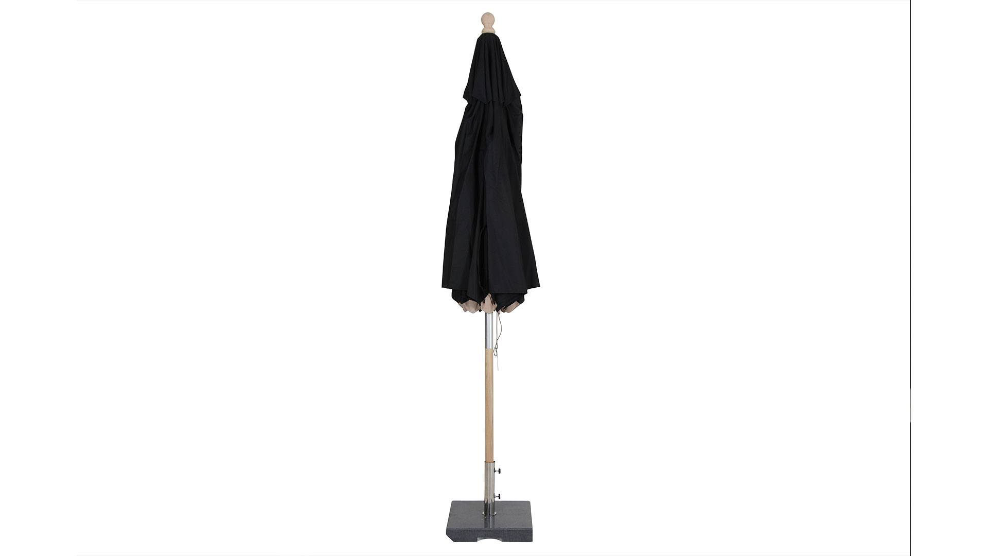 Reggio parasoll svart 300cm