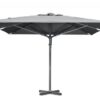Paris parasoll grå 400x400 cm