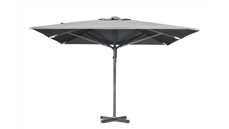 Paris parasoll grå 400x400 cm