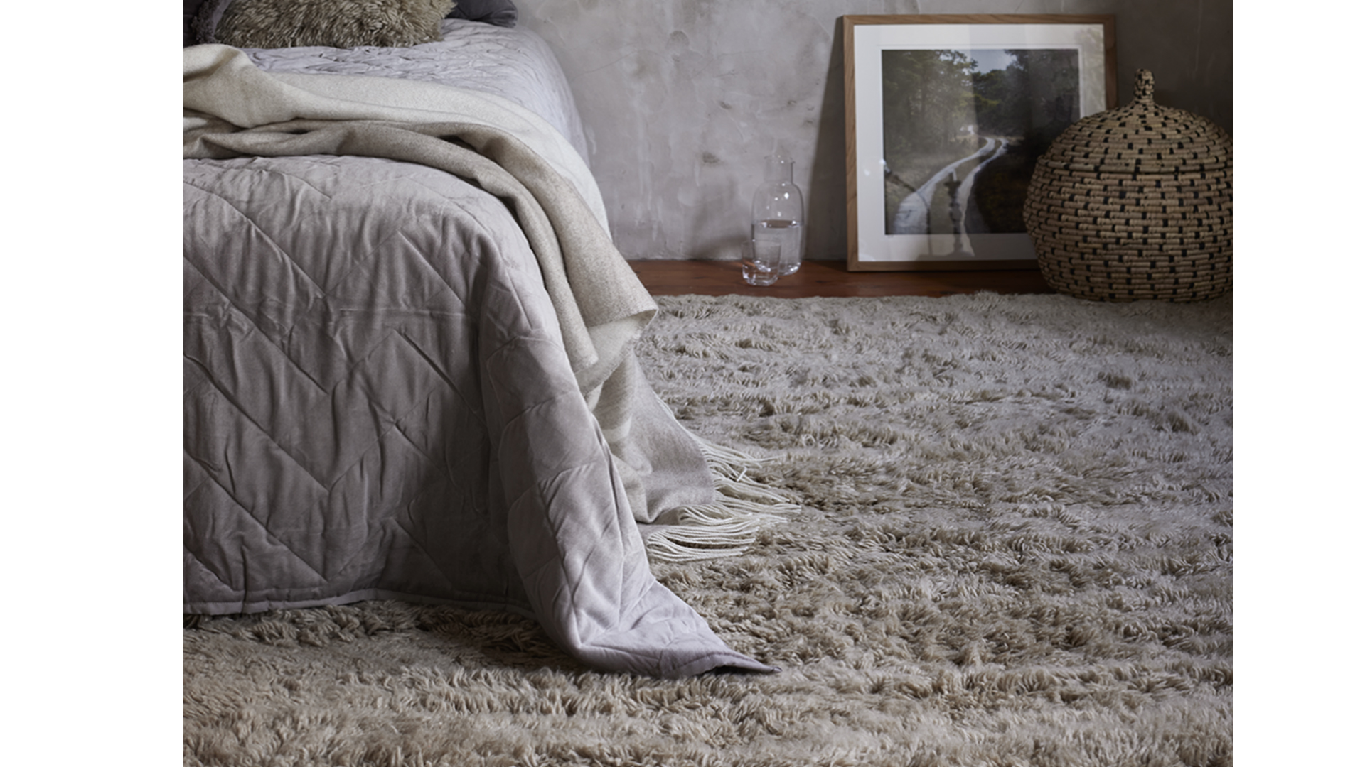 Cloudy matta beige 200x300cm