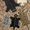 CC-LEN90_2 Leopard matta natur 90x150cm