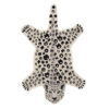 Leopard matta vit 60x90cm