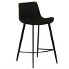 Hype barstol counter svart/svart tyg