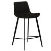 Hype barstol counter svart/svart tyg