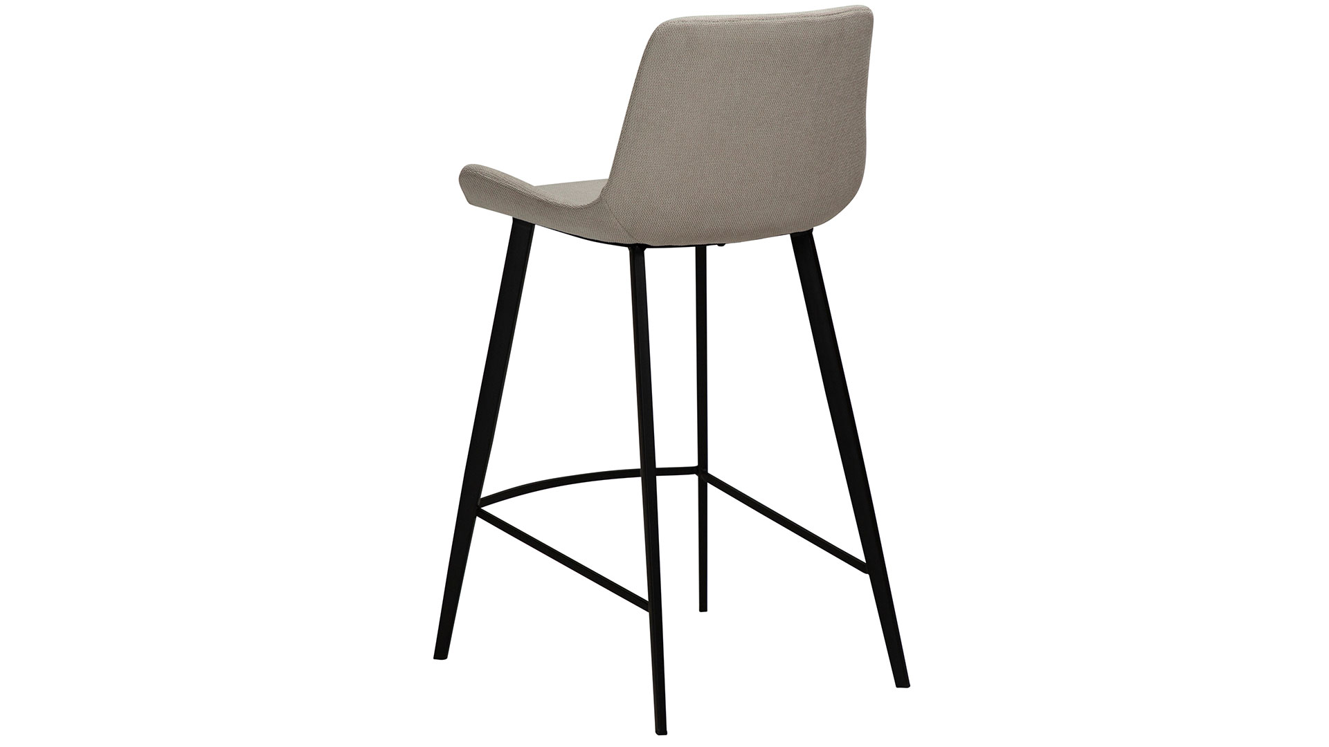 Hype barstol counter svart/sand tyg
