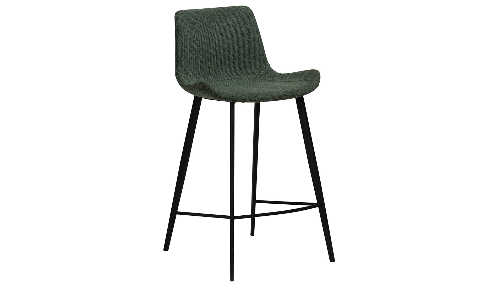 Hype barstol counter svart/sage tyg