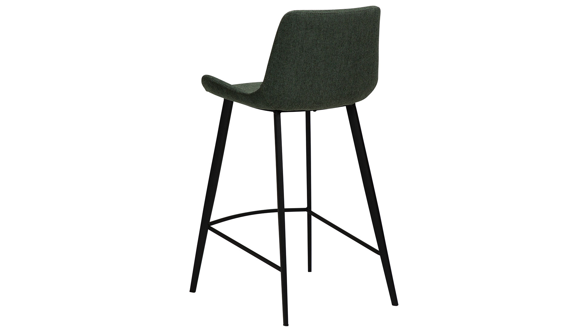Hype barstol counter svart/sage tyg