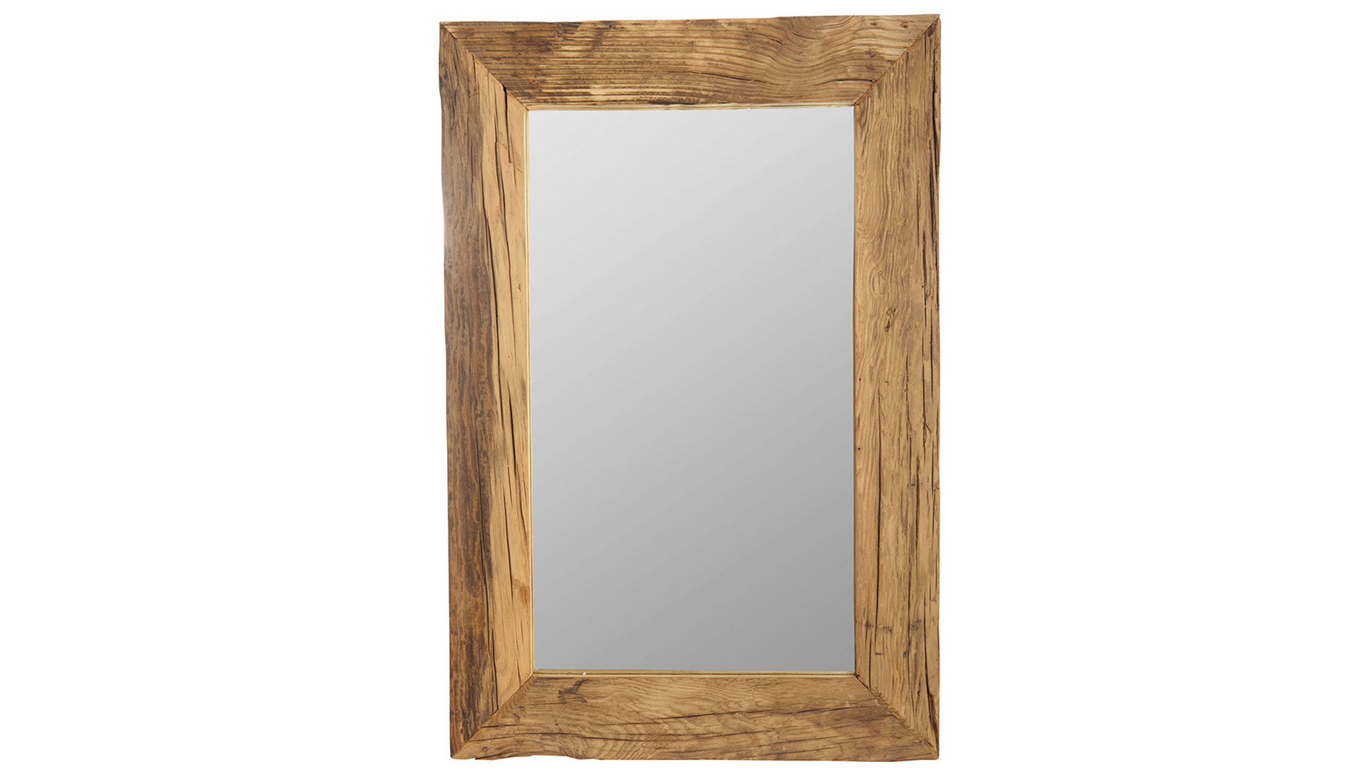 Pure nature spegel vintage trä 60cm