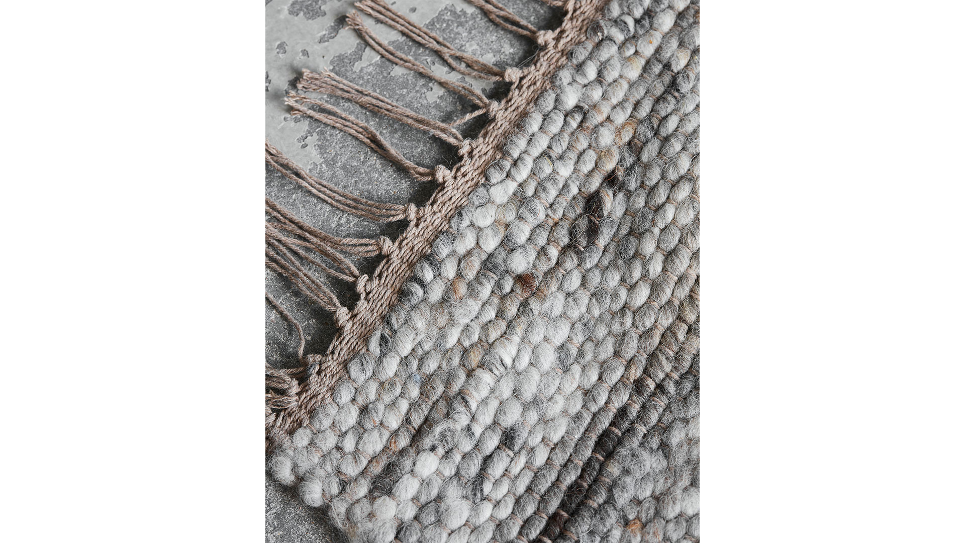 Hafi matta grå/brun 250x250cm