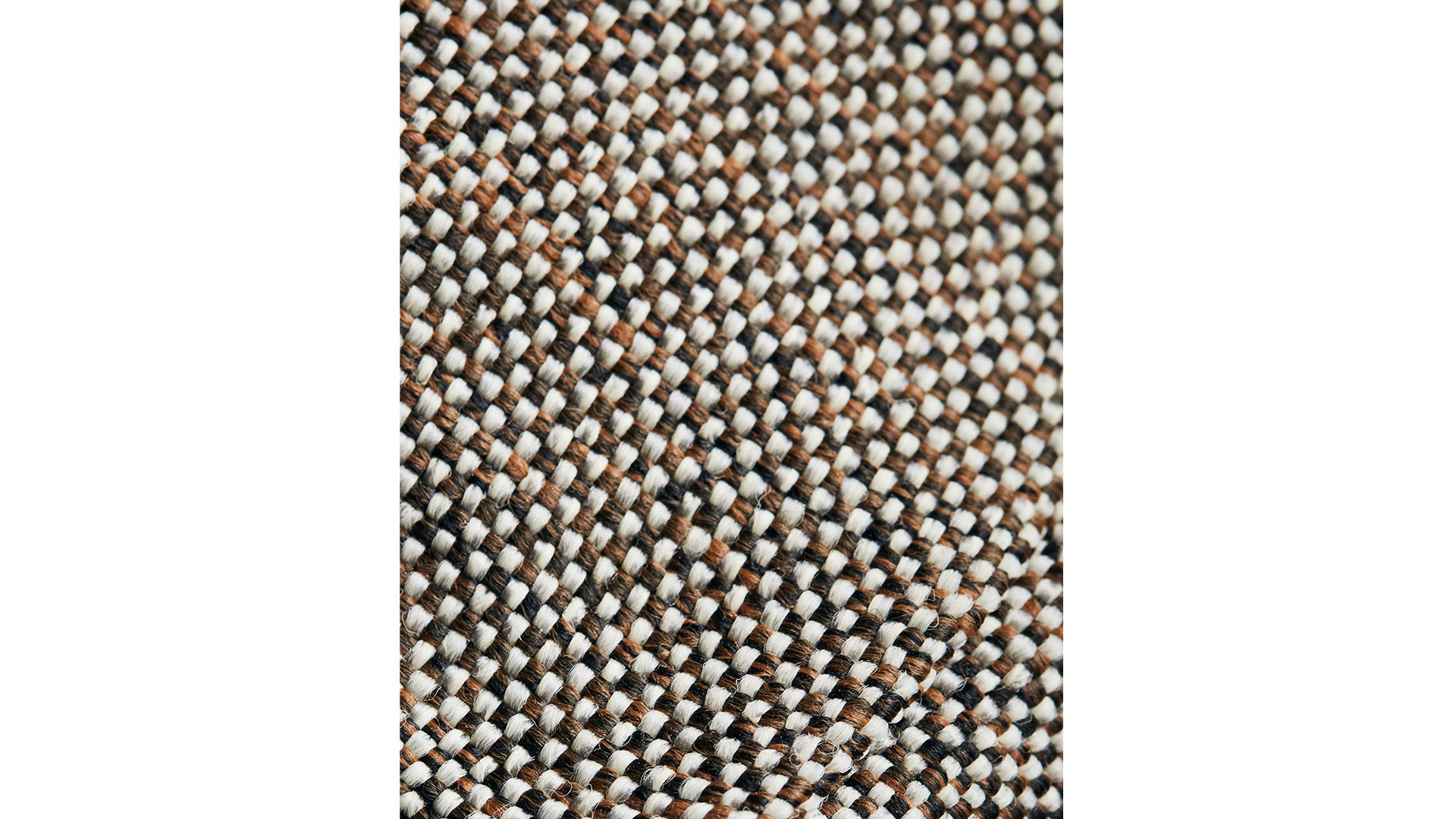 Tabi puff/pall rund brun