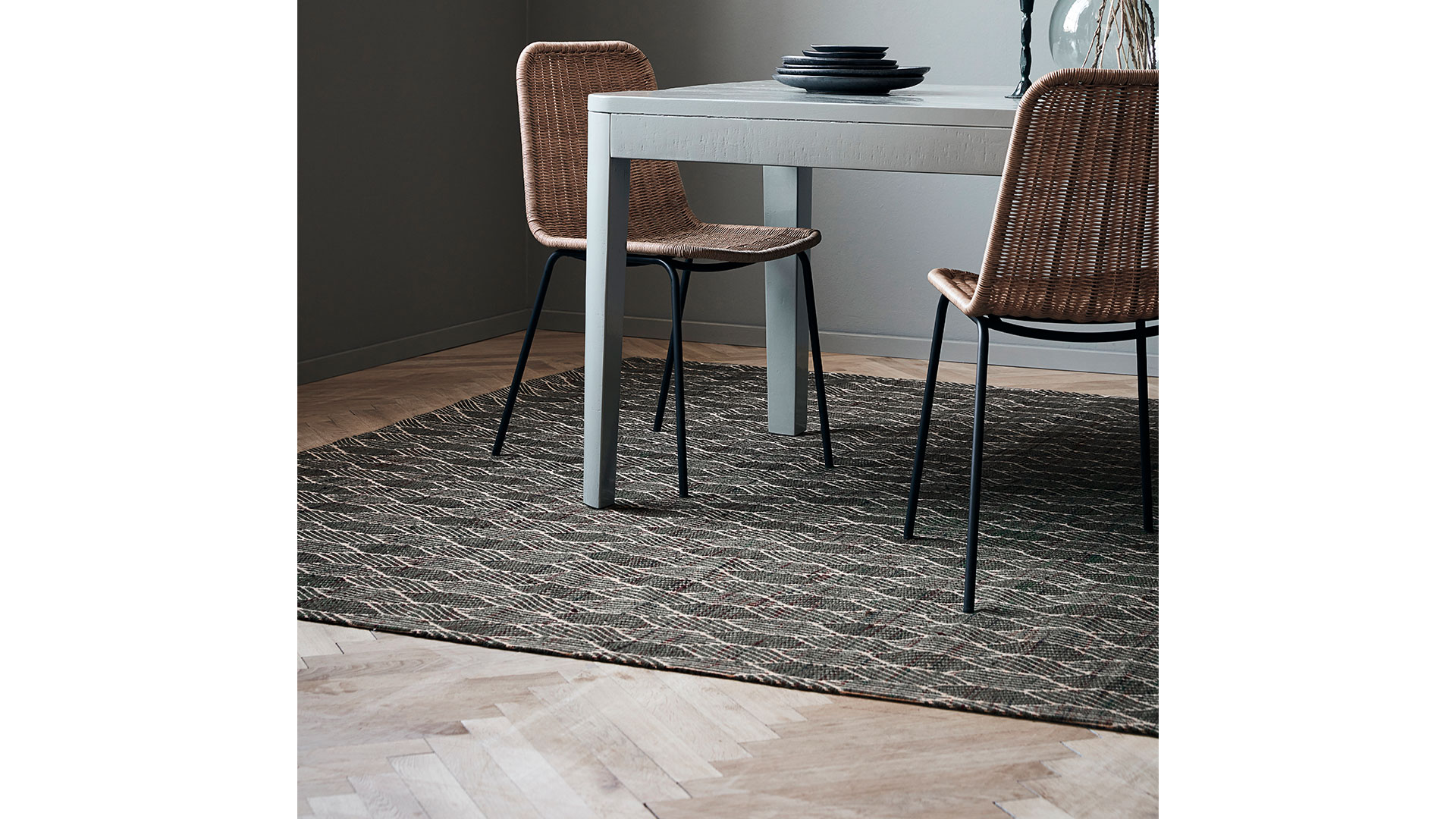 Agon matta grön 250x250cm