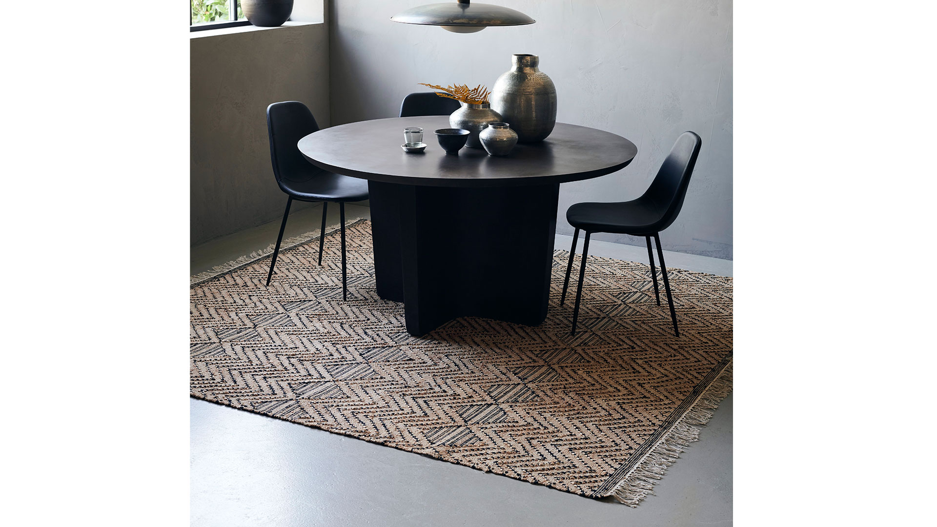 Ranja matta natur 250x250cm