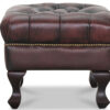 Chesterfield Aberdeen pall läder oxblod