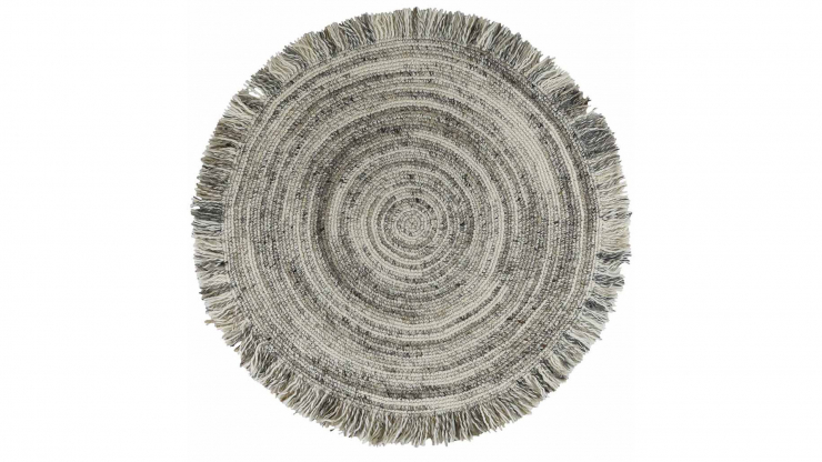 Slite rund matta natur 100cm